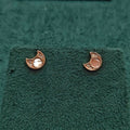 925 Silver Rose Gold Earrings