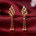 925 Silver Gold Plated Earrings