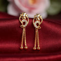 925 Silver Gold Plated Earrings