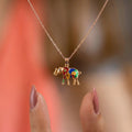 Silver Elephant Necklace