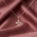 Silver Cluster Clove Necklace
