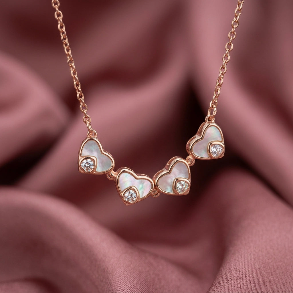 Silver Magnetic Heart Necklace