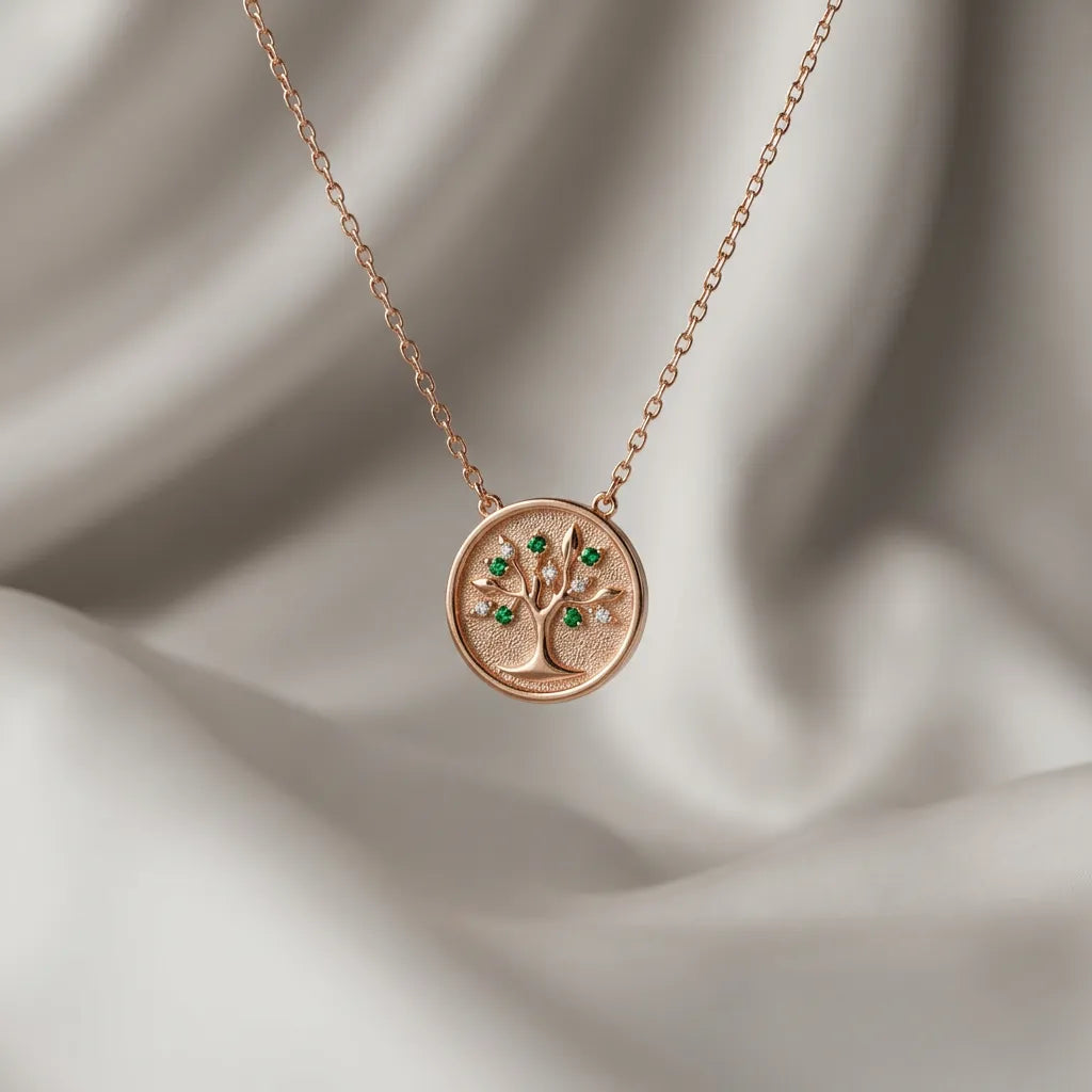 Silver Tree Of Life Necklace