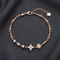 925 Silver Rose Gold Bracelet