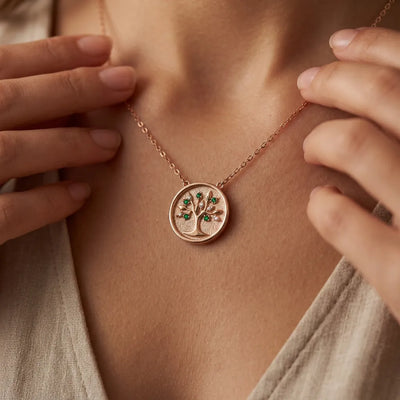 Silver Tree Of Life Necklace