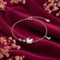 925 Silver Rose Gold Bracelet