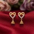 925 Silver Gold Plated Earrings