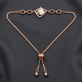 925 Silver Rose Gold Bracelet