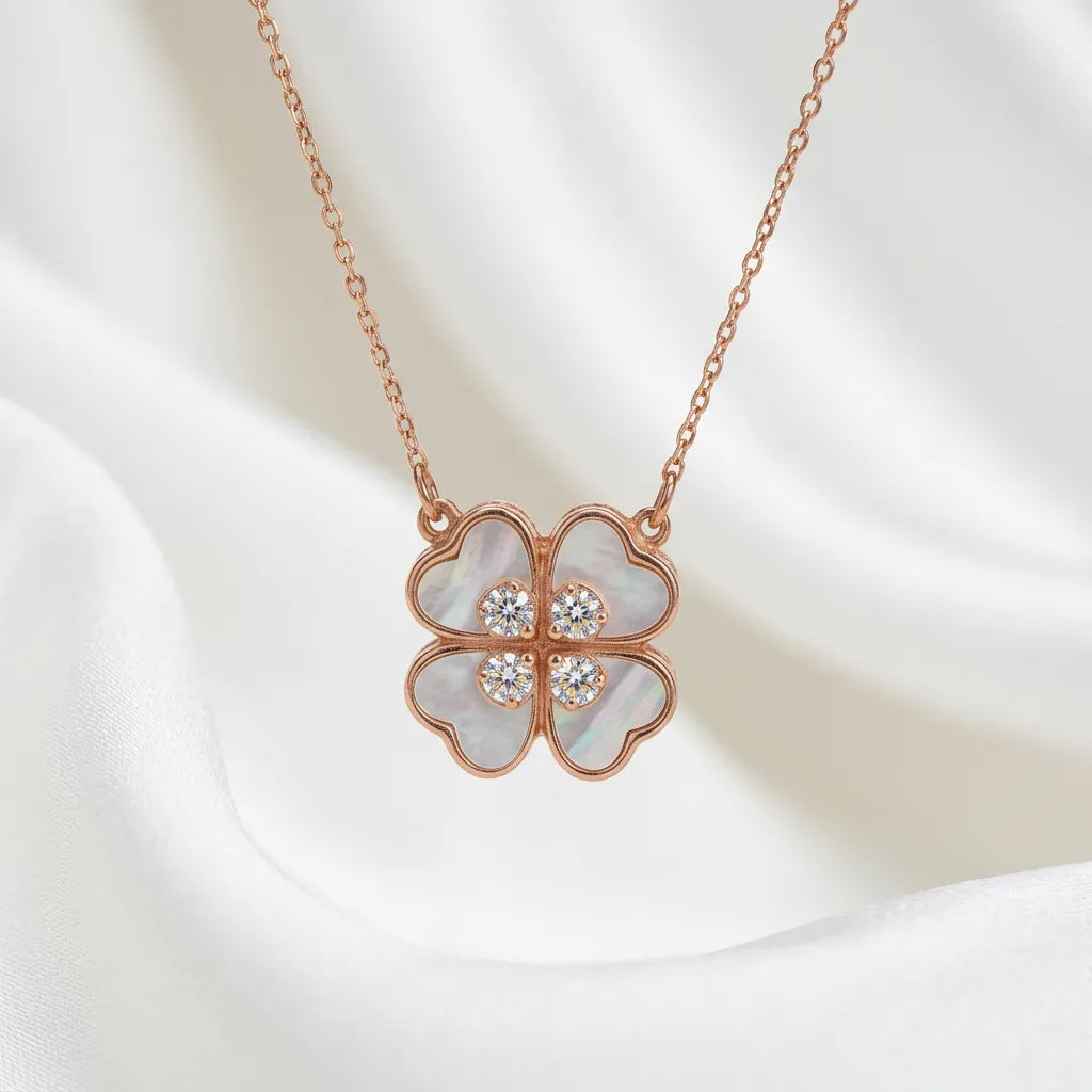 Silver Magnetic Heart Necklace