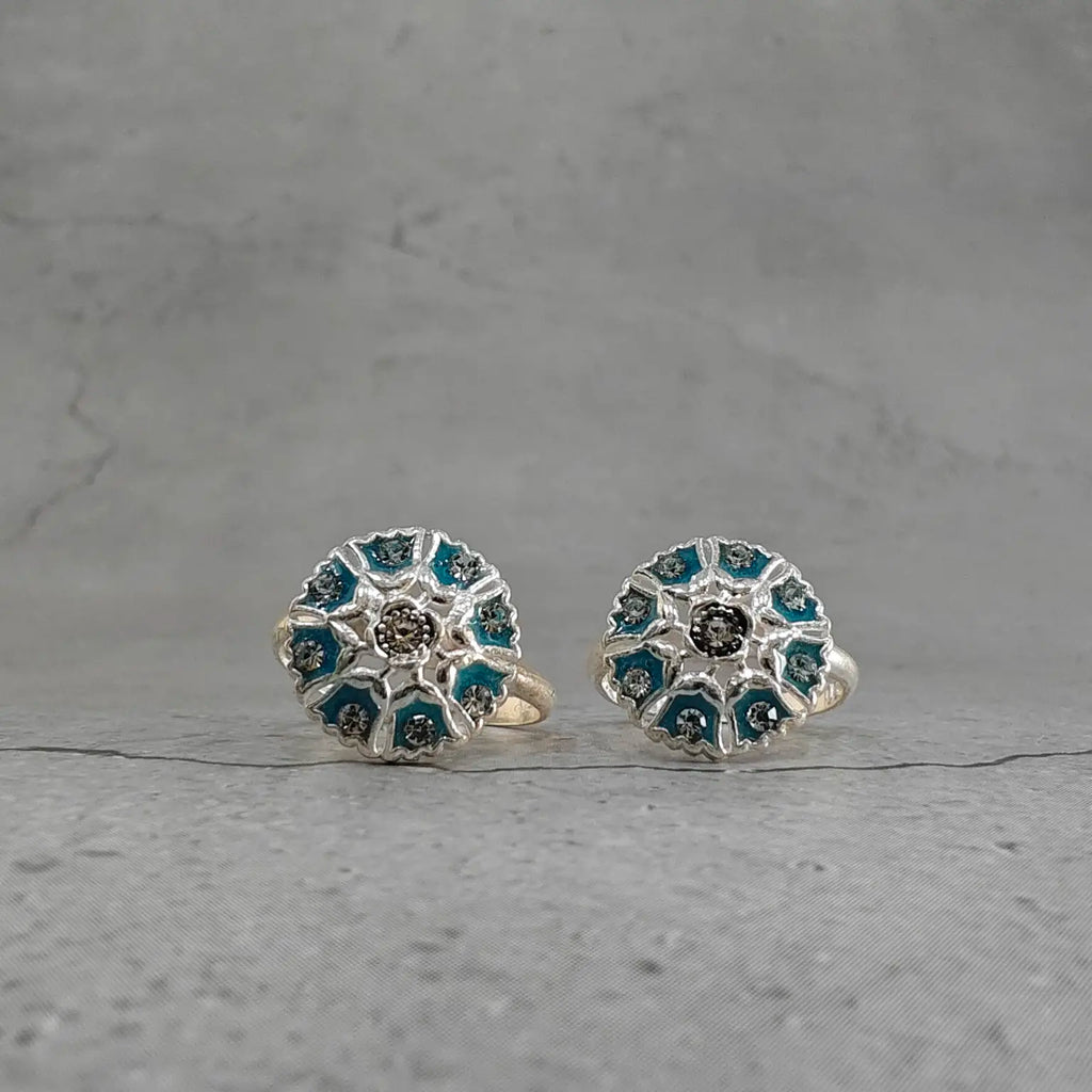Umbrella Shaped Silver Metti