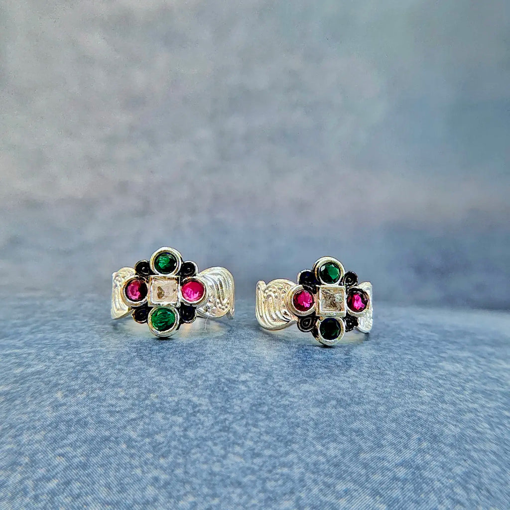 Antique Stone Silver Metti