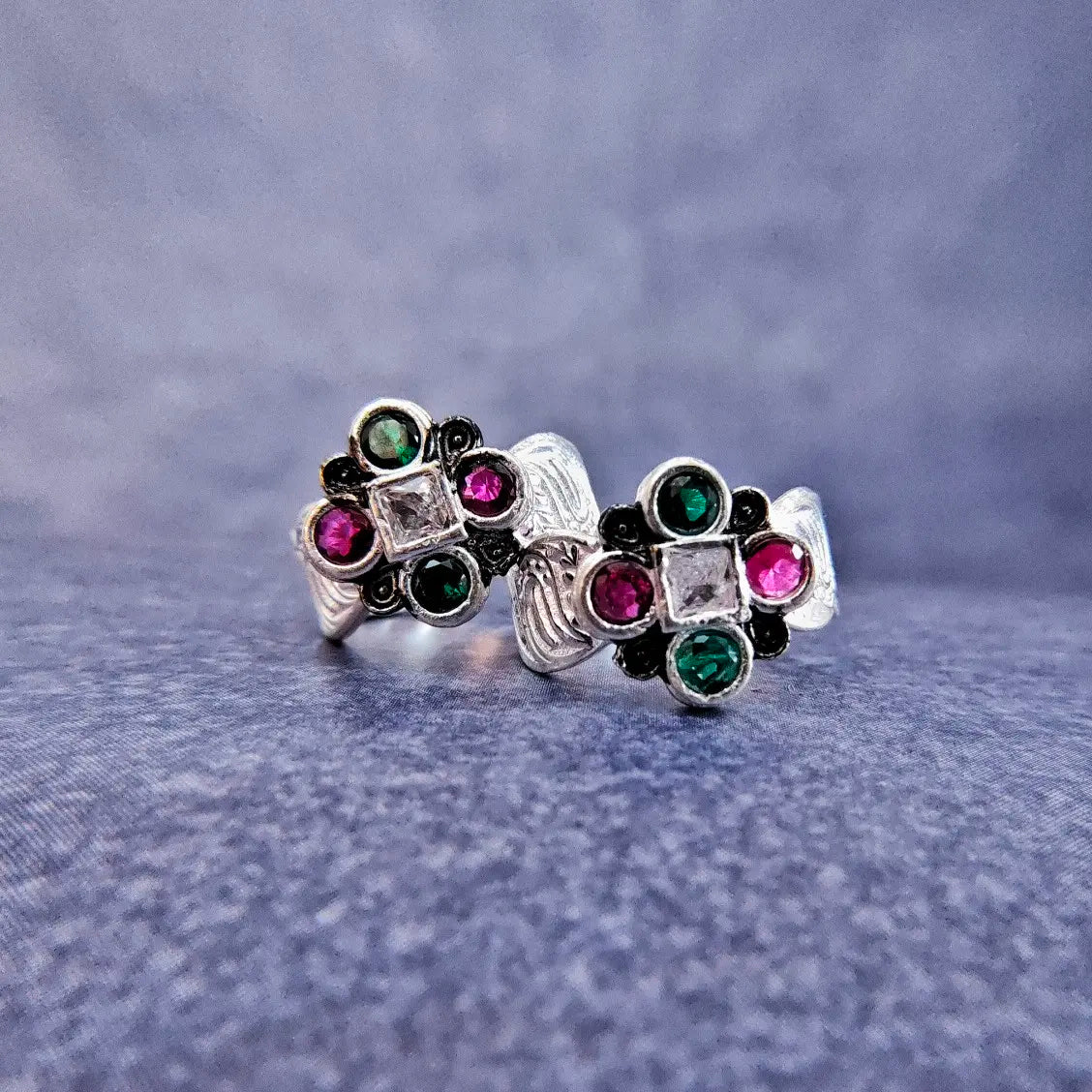 Antique Stone Silver Metti