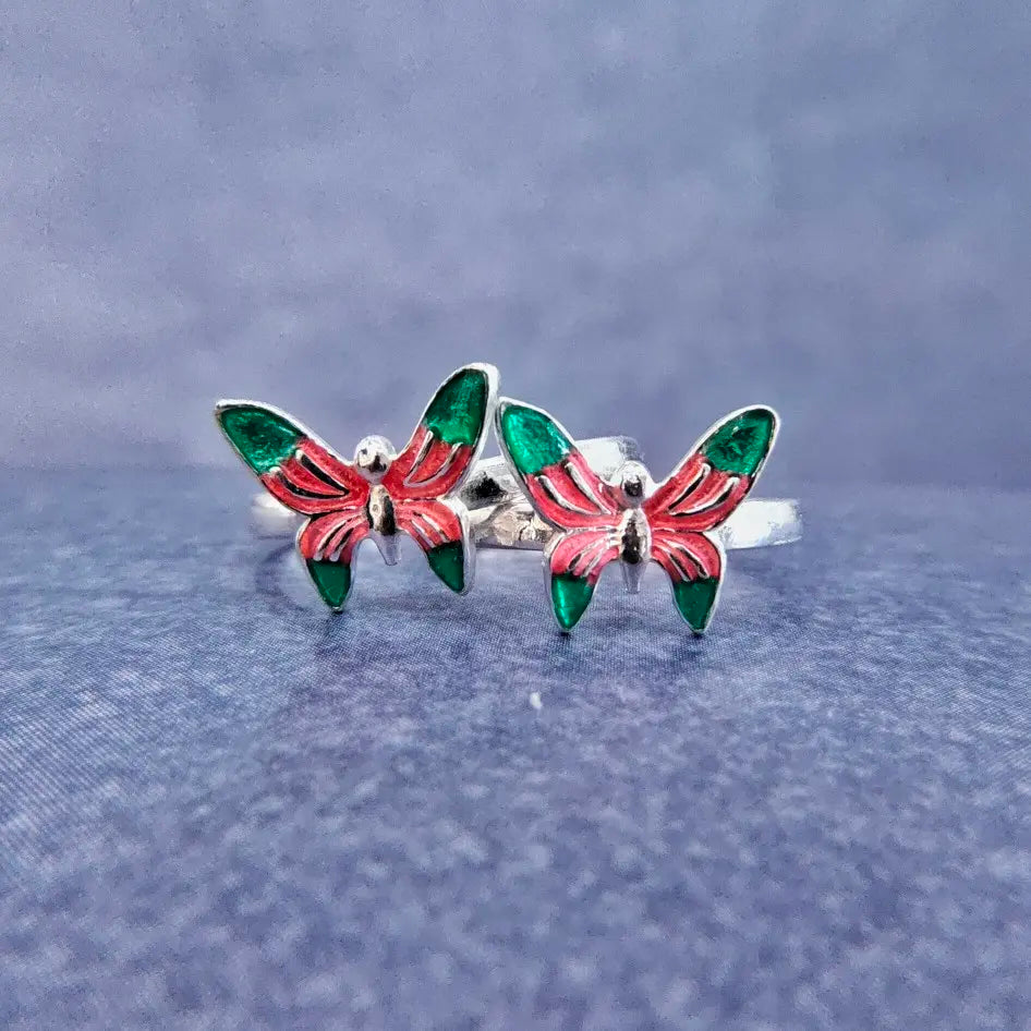 92.5 Silver Butterfly Metti