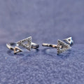 92.5 Silver Triangle Shaped Metti