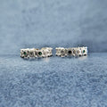 Fancy Stone Silver Metti