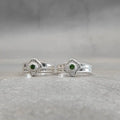 Fancy Enamel Silver Metti