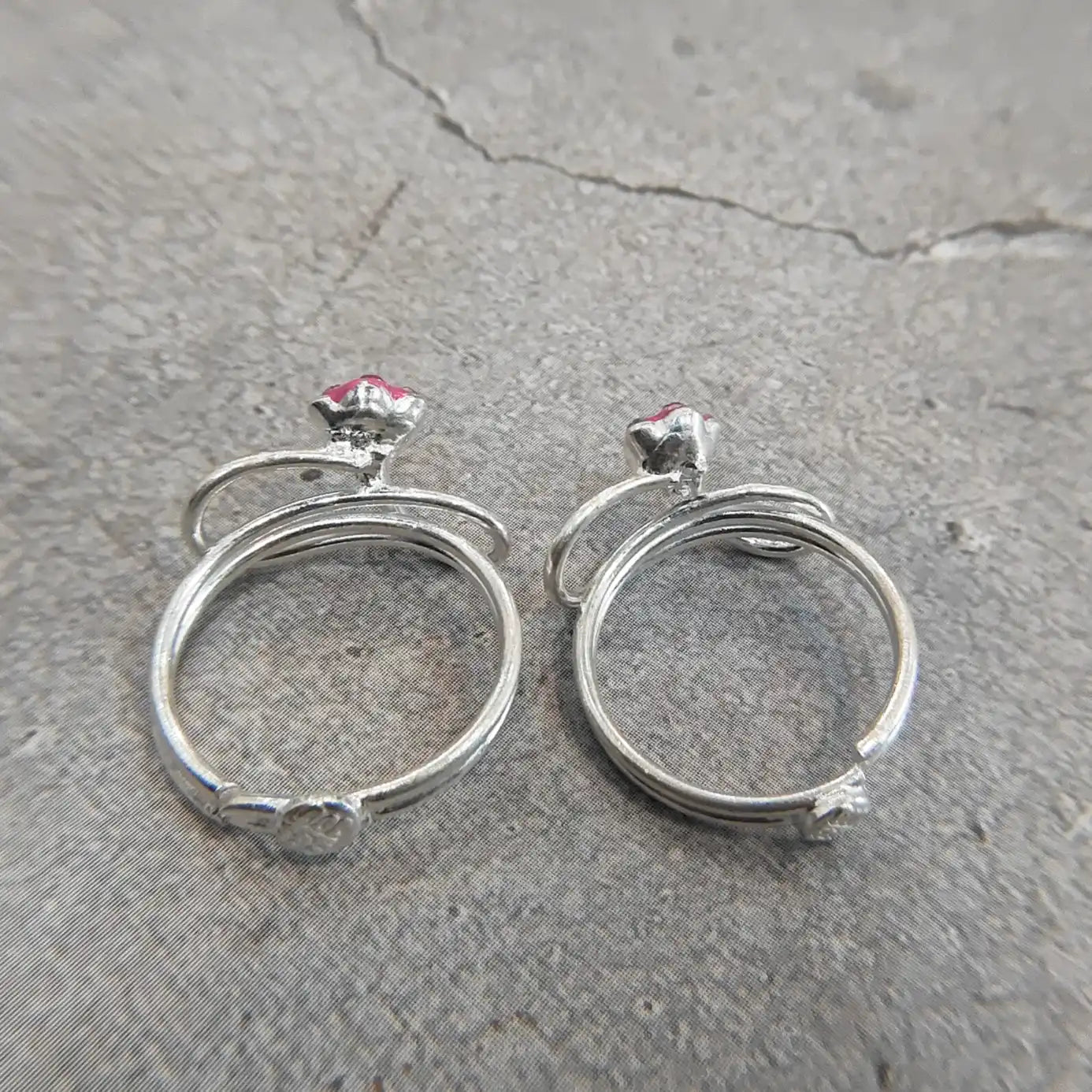 Pink Enfinity Silver Metti