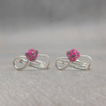 Pink Enfinity Silver Metti