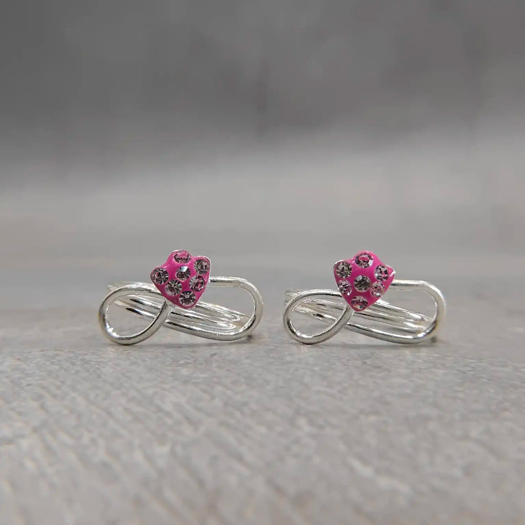 Pink Enfinity Silver Metti