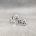 Traditional Butterfly Shaped Silver Metti