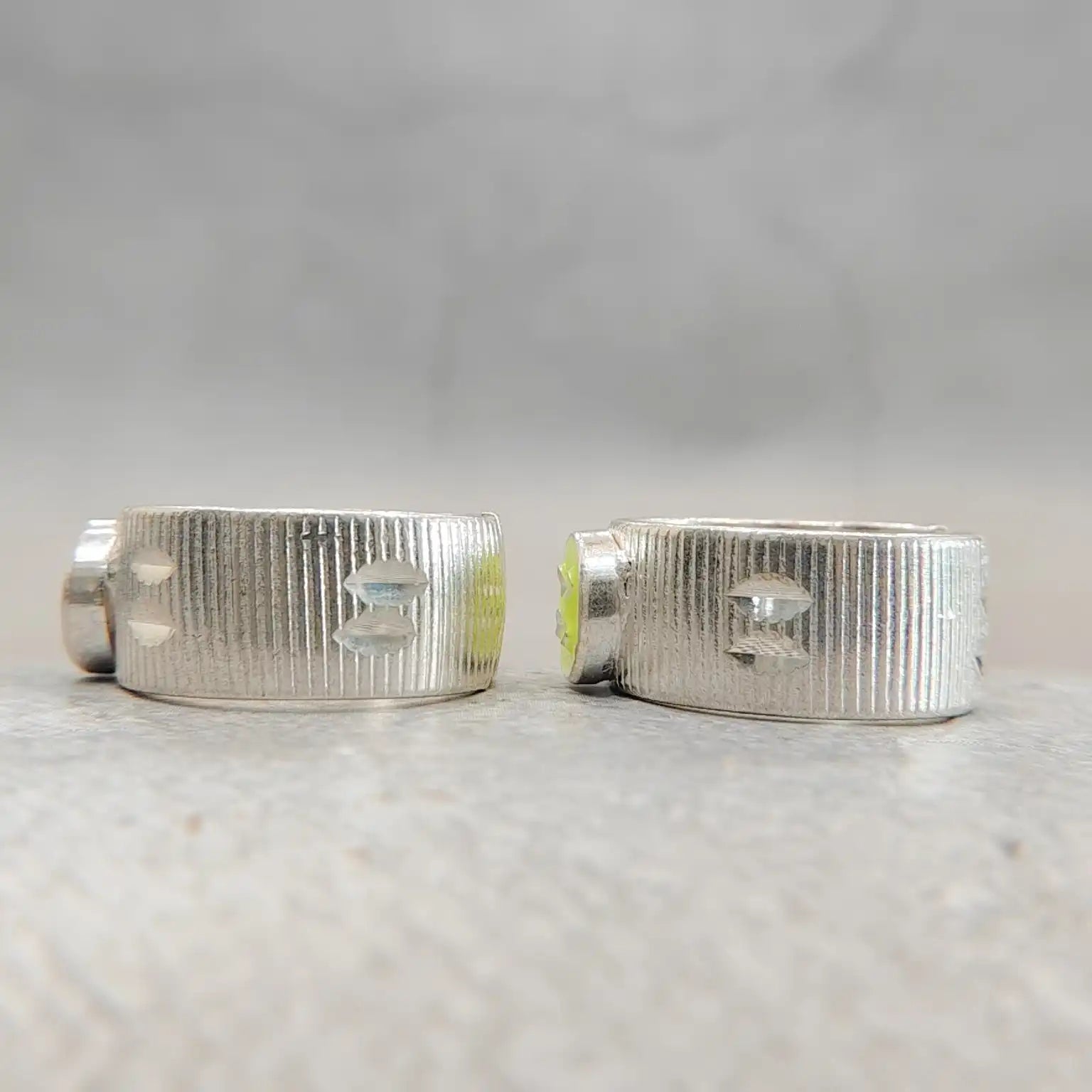 Traditional Enamel Silver Metti