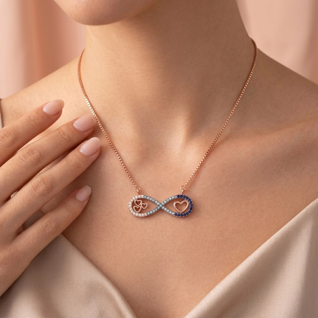 Silver Infinity Necklace