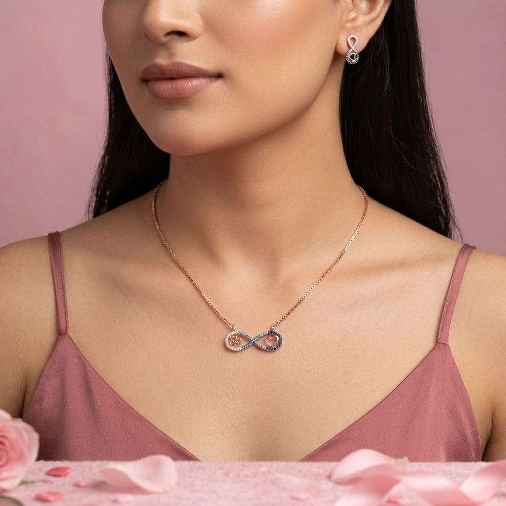 Silver Infinity Necklace