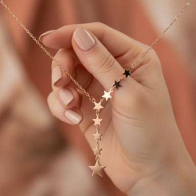 Silver Star Necklace